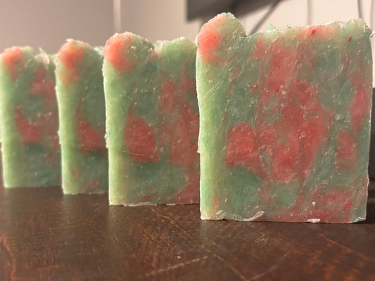 Grapefruit + Mint Hot Process Soap Bar