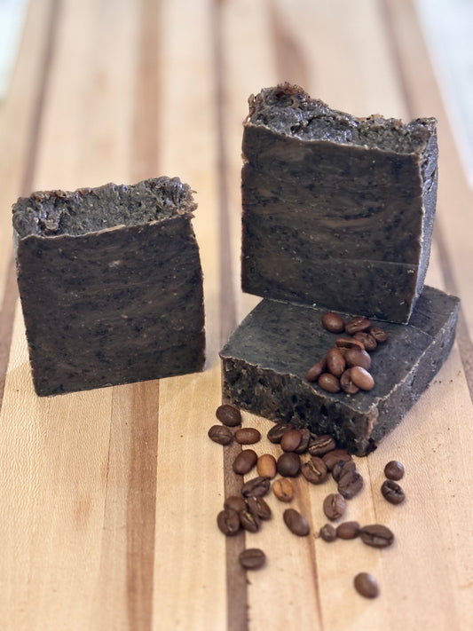 Coffee Kitchen Bar — Fragrance‑Free • Natural Exfoliating Soap